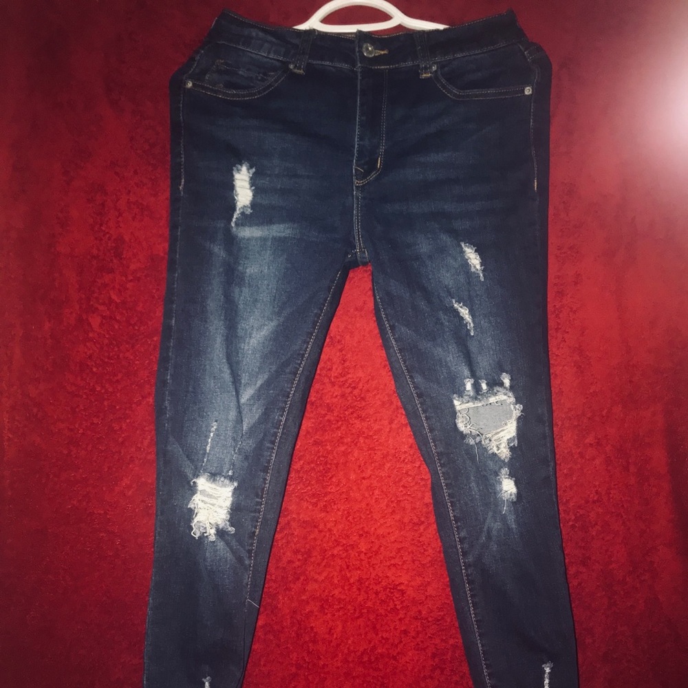 S.O.N.G Dark Blue Denim Jeans😍💗